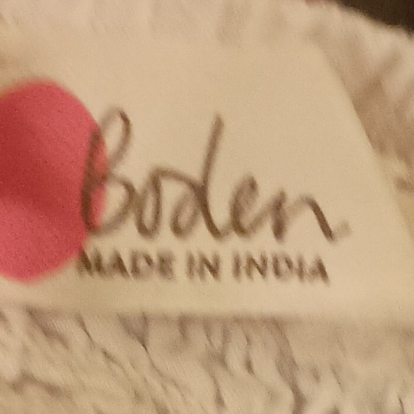 Boden embroidered twirly dress SKUK071‎ - Picture 4 of 5